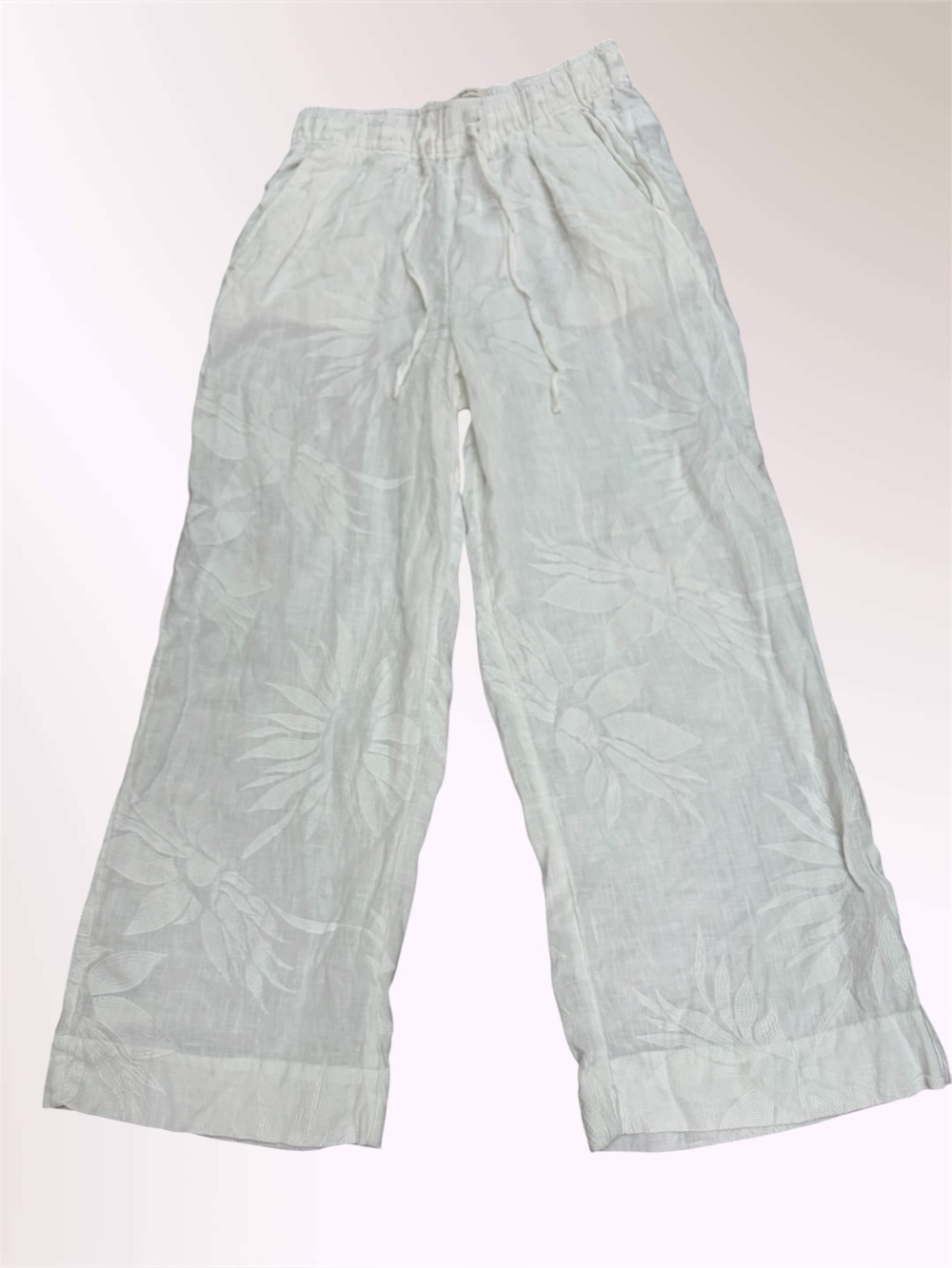 Joie 100% Linen Wide Leg Pants